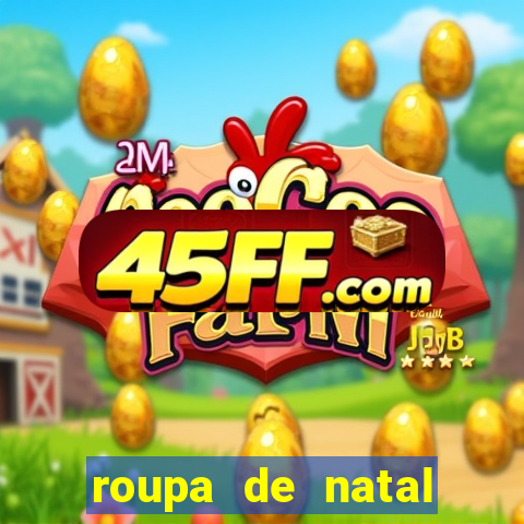 roupa de natal shih tzu